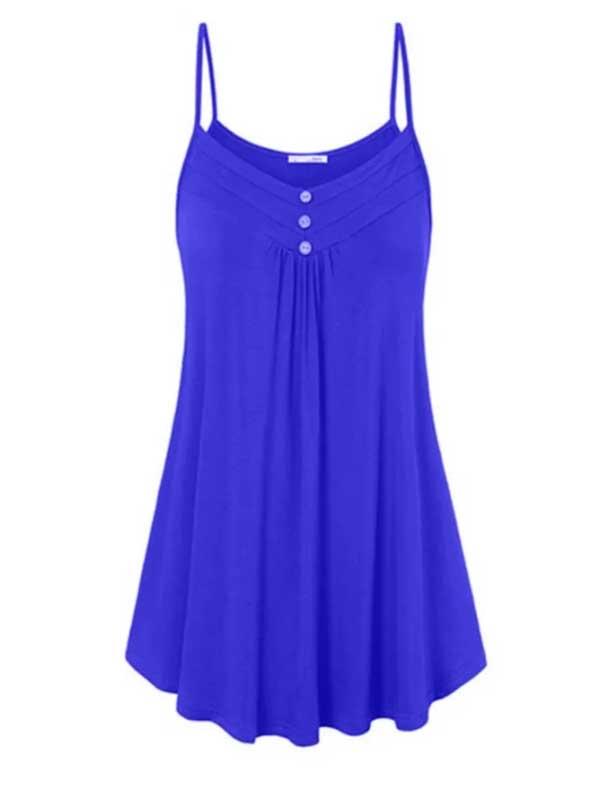 Loose sexy V-neck strap dress