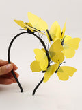 Color butterfly headband