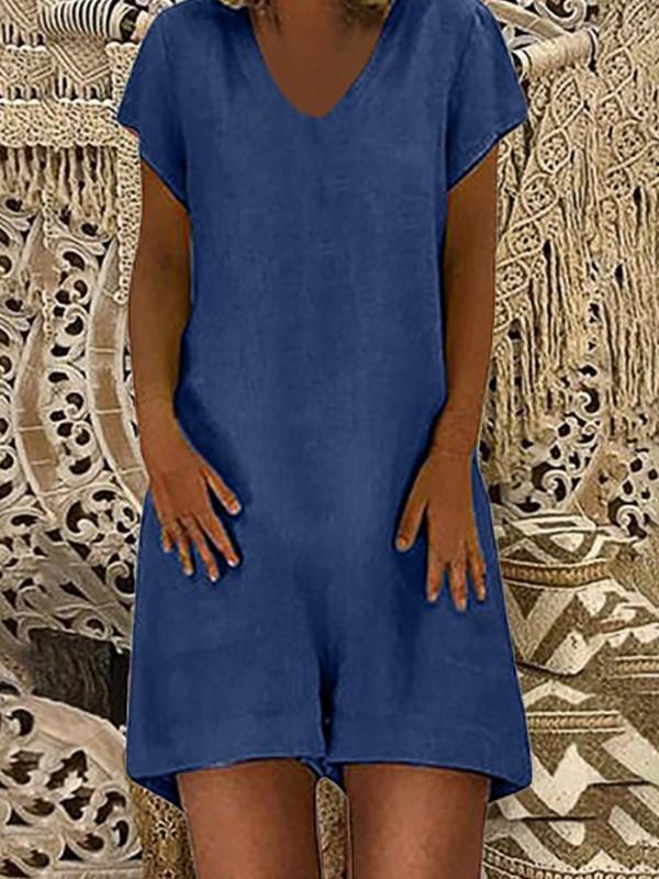 European and American fashion plus size jumpsuit