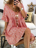 Women's Bohemian Print Dress