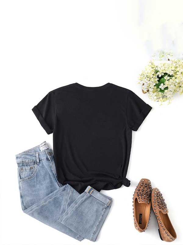 Butterfly fashion print T-shirt