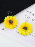 Women's Fashion Classic Sunflower Earrings