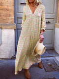 Women's casual print dress