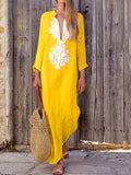 Women Bohemian Casual Print Dress