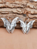 Women's Cutout Butterfly Earrings
