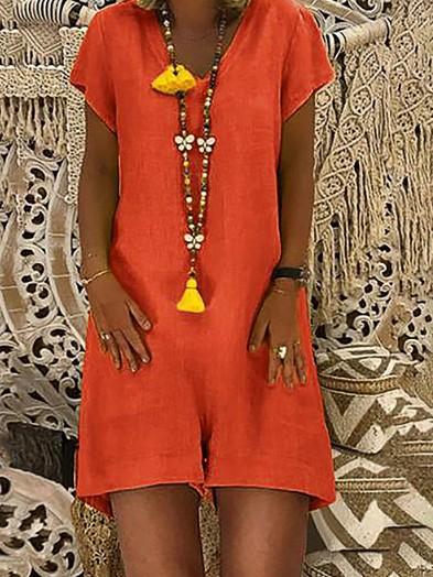 European and American fashion plus size jumpsuit