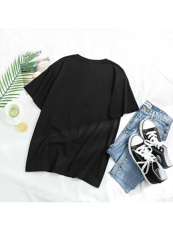 Colorful highlight reflective butterfly T-shirt
