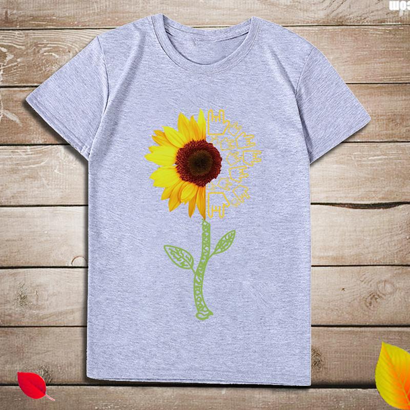Sunflower Printed Graphic Tee Shirts