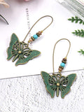 Women's Vintage Hollow Butterfly Earrings