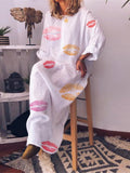 Printed Loose Dress