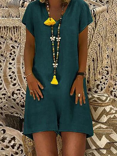 European and American fashion plus size jumpsuit