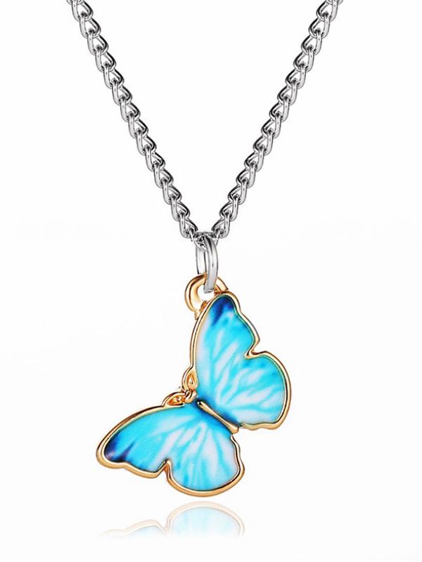 Lady Butterfly Necklace